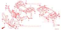 SUPPORT pour Honda FOURTRAX 520 FOREMAN RUBICON 4X4 AT DCT EPS DELUXE de 2024