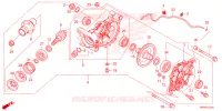 ENGRENAGE FINAL ARRIERE pour Honda FOURTRAX 520 FOREMAN RUBICON 4X4 AT DCT EPS DELUXE de 2024
