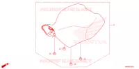 SELLE pour Honda FOURTRAX 520 FOREMAN RUBICON 4X4 AT DCT EPS DELUXE de 2024