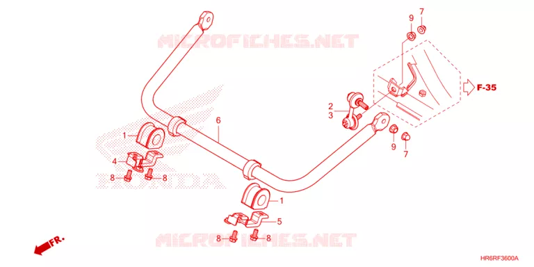 BARRE ANTI ROULIS Honda ATV 520 FOURTRAX 2024  TRX520FA7R
