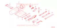 OUTIL pour Honda FOURTRAX 520 FOREMAN RUBICON 4X4 AT DCT de 2024