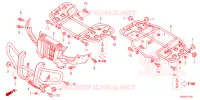SUPPORT pour Honda FOURTRAX 520 FOREMAN RUBICON 4X4 AT DCT de 2024