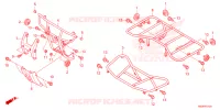 SUPPORT pour Honda TRX 250 FOURTRAX RECON Electric Shift de 2024