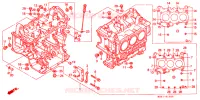 BLOC CYLINDRES pour Honda VALKYRIE 1500 F6C TOURER de 2000