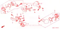 CLIGNOTANT pour Honda VALKYRIE 1500 F6C TOURER de 2000