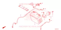 BATTERIE pour Honda CRF 125 F BIG WHEELS de 2024