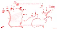 LEVIER DE GUIDON   CABLE   COMMODO pour Honda CRF 125 F BIG WHEELS de 2024