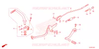 PEDALE pour Honda CRF 125 F BIG WHEELS de 2024