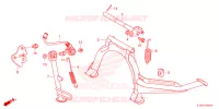 BEQUILLE pour Honda SH 350 SPORTY de 2024