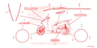 AUTOCOLLANTS pour Honda SH 350 SPORTY de 2024