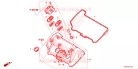 COUVRE CULASSE pour Honda AFRICA TWIN 1100 ADVENTURE SPORT de 2024