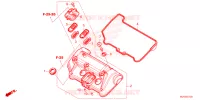 COUVRE CULASSE pour Honda AFRICA TWIN 1100 DCT ADVENTURE SPORT de 2024