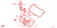 COUVRE CULASSE pour Honda AFRICA TWIN 1100 DCT ADVENTURE SPORT de 2024
