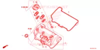 COUVRE CULASSE pour Honda AFRICA TWIN 1100 DCT ADVENTURE SPORT ES de 2024