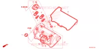 COUVRE CULASSE pour Honda AFRICA TWIN 1100 DCT ADVENTURE SPORT ES de 2024