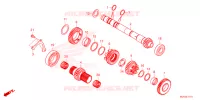 BOITE DE VITESSES pour Honda AFRICA TWIN 1100 DCT de 2024