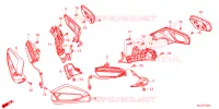 CLIGNOTANT   RETROVISEUR pour Honda GL 1800 GOLD WING DCT de 2024