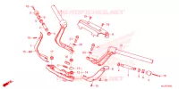 GUIDON   TE DE FOURCHE pour Honda GL 1800 GOLD WING TOUR DCT, NAVI, AIRBAG de 2024