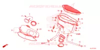FILTRE A AIR pour Honda GL 1800 GOLD WING TOUR DCT, NAVI, AIRBAG de 2024