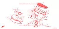 FILTRE A AIR pour Honda GL 1800 GOLD WING TOUR DCT, NAVI, AIRBAG de 2025