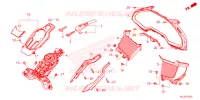 TABLEAU DE BORD pour Honda GL 1800 GOLD WING TOUR de 2024