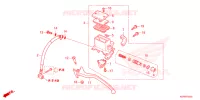 MAITRE CYLINDRE DE FREIN ARRIERE pour Honda SH 125 2ED SMART TOP BOX de 2024