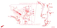 MAITRE CYLINDRE DE FREIN AVANT pour Honda SH 125 2ED SMART TOP BOX de 2024