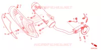 SILENCIEUX D'ECHAPPEMENT pour Honda SH 125 2ED SMART TOP BOX de 2024