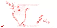 COMMODO   LEVIER   CABLE pour Honda SH 125 SPORTY de 2024