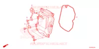 COUVRE CULASSE pour Honda SH 125 SPORTY de 2024