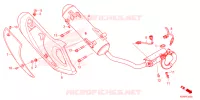 SILENCIEUX D'ECHAPPEMENT pour Honda SH 125 SPORTY 5ED de 2024