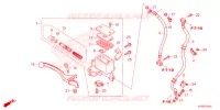 MAITRE CYLINDRE DE FREIN AVANT pour Honda SH 125 2ED SE SMART TOP BOX de 2024