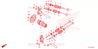 ARBRE A CAMES   SOUPAPE pour Honda SH 150 2ED de 2024