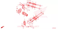 ARBRE A CAMES   SOUPAPE pour Honda SH 150 5ED de 2024