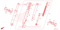 FOURCHE pour Honda SH 150 5ED de 2024