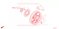 ROUE ARRIERE pour Honda SH 150 de 2024