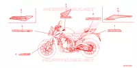 AUTOCOLLANTS pour Honda CB 500 HORNET de 2024
