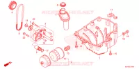 CARTER   POMPE   FILTRE A HUILE pour Honda CB 500 HORNET de 2024