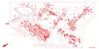 CORPS DE PAPILLON pour Honda CB 500 HORNET de 2024