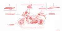 AUTOCOLLANTS pour Honda CB 500 HORNET de 2024