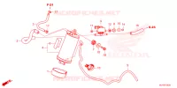 SYSTÈME DE RECYCLAGE DES GAZ pour Honda CB 500 HORNET de 2024