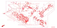 CORPS DE PAPILLON pour Honda CB 500 HORNET de 2024