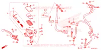MAITRE CYLINDRE DE FREIN AVANT pour Honda CB 500 HORNET de 2024