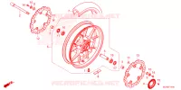 ROUE AVANT pour Honda CB 500 HORNET de 2024