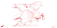 SELLE pour Honda CB 500 HORNET de 2024
