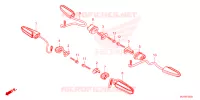 CLIGNOTANT pour Honda CB 500 HORNET de 2024