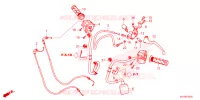 LEVIER DE GUIDON   CABLE   COMMODO pour Honda CB 500 HORNET de 2024