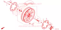 ROUE AVANT pour Honda CB 500 HORNET de 2024