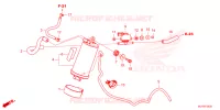 SYSTÈME DE RECYCLAGE DES GAZ pour Honda CB 500 HORNET de 2024
