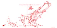 CADRE pour Honda CBF 125 de 2024